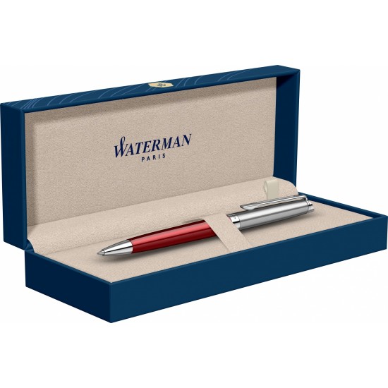 PIX WATERMAN HEMISPHERE / STAINLESS STEEL RED CT PIX WATERMAN HEMISPHERE / STAINLESS STEEL RED CT