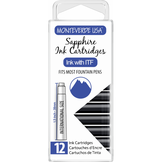 SET 12 CARTUSE INTERNATIONALE SAPPHIRE / BLUE SET 12 CARTUSE INTERNATIONALE SAPPHIRE / BLUE