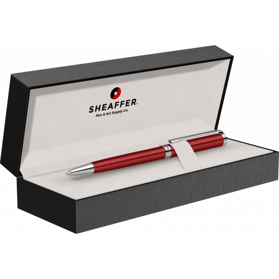 PIX SHEAFFER INTENSITY / ENGRAVED TRANSLUCENT RED CT PIX SHEAFFER INTENSITY / ENGRAVED TRANSLUCENT RED CT