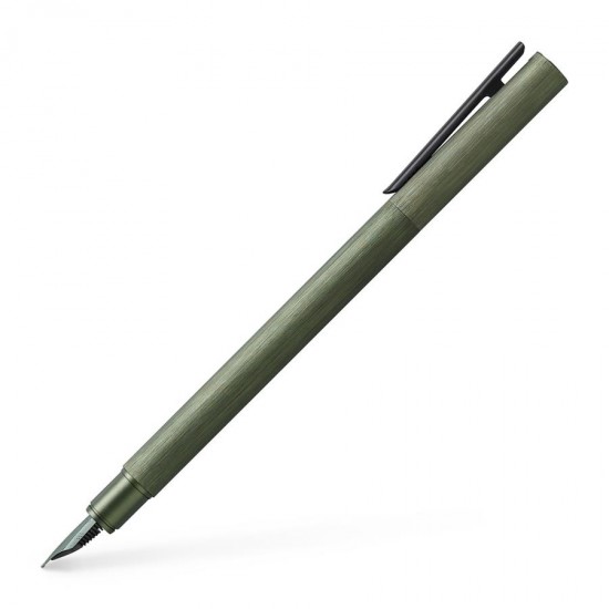 Stilou Neo Slim Aluminium Verde Faber-Castell Stilou Neo Slim Aluminium Verde Faber-Castell